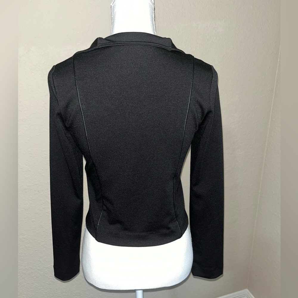 Banana Republic Black Knit Open Blazer - Picture 5 of 12